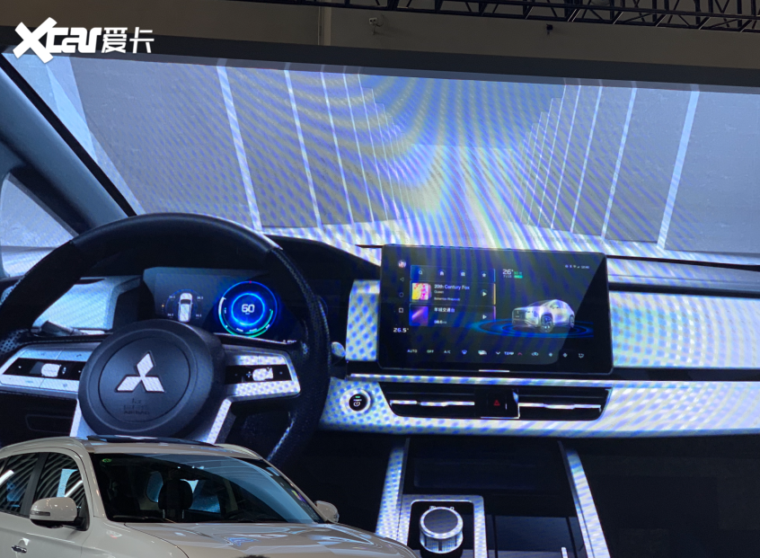 广汽三菱阿图柯重庆车展发布 纯电SUV