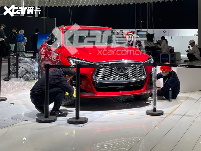 2021上海车展探馆：英菲尼迪QX55抢先看