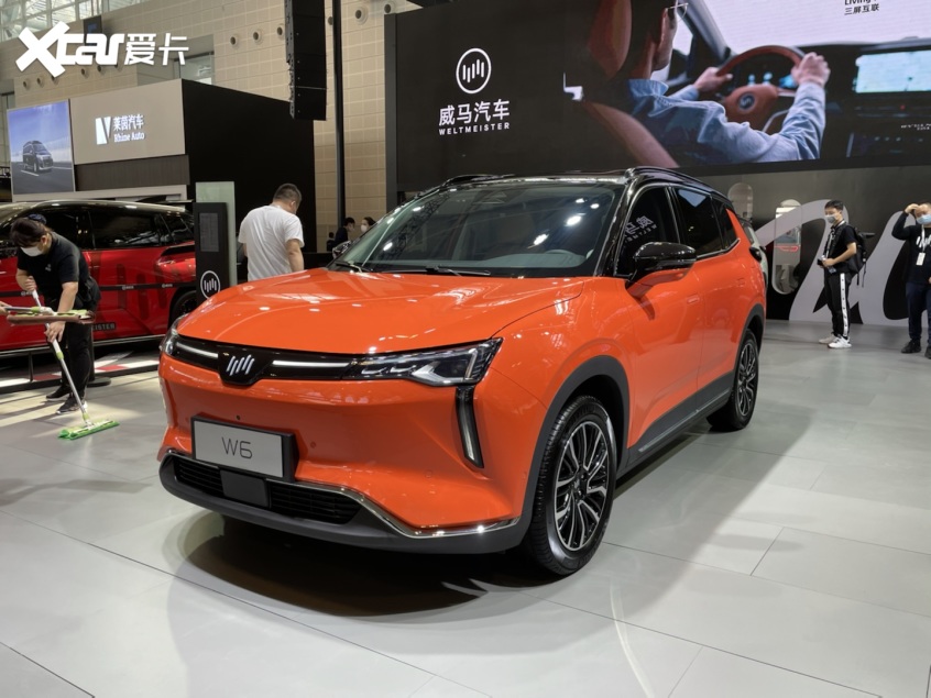 2021天津车展威马w6第三次ota升级