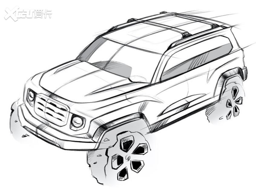 哈弗全新SUV设计图曝光 或下半年上市