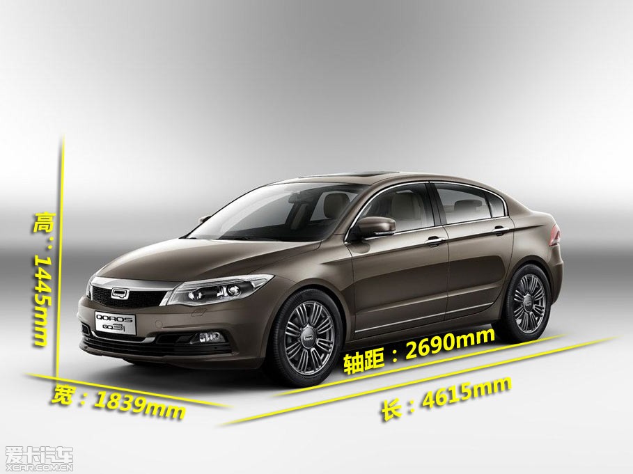 观致qoros 3官图解析