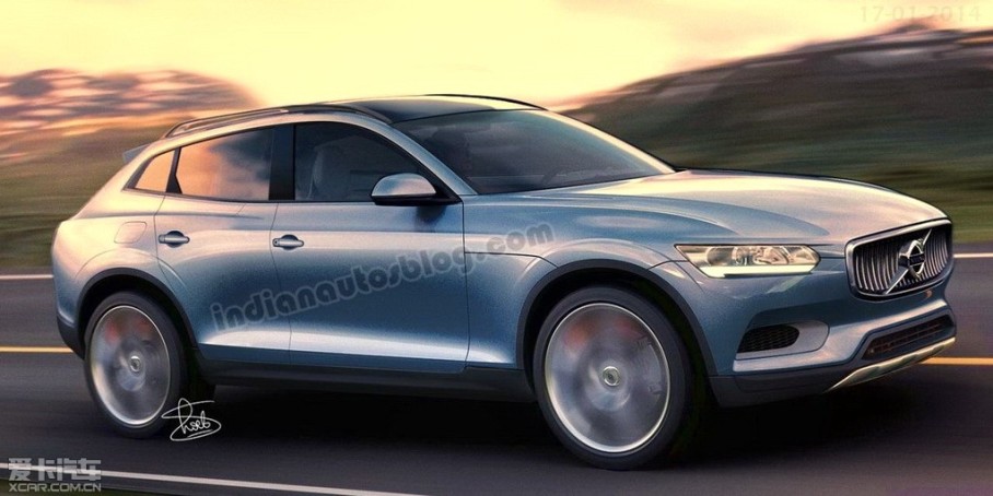 可以看出全新一代沃尔沃xc90的设计风续了沃尔沃concept xc coupe概念