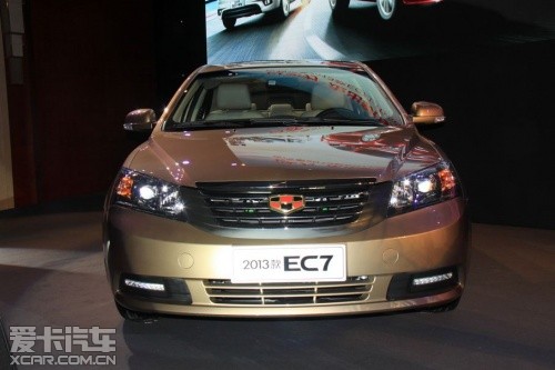 2013款帝豪EC7上市