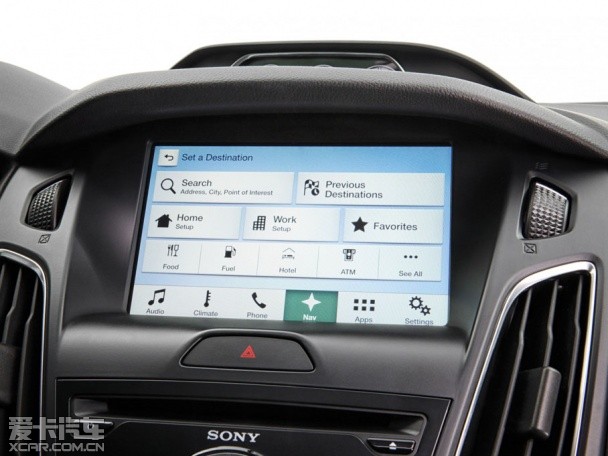 反应迅速 福特第三代Sync信息娱乐系统
