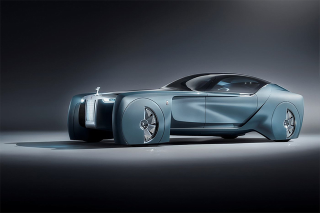 —vision next 100概念车,它向我们展示了未来劳斯莱斯车型设计