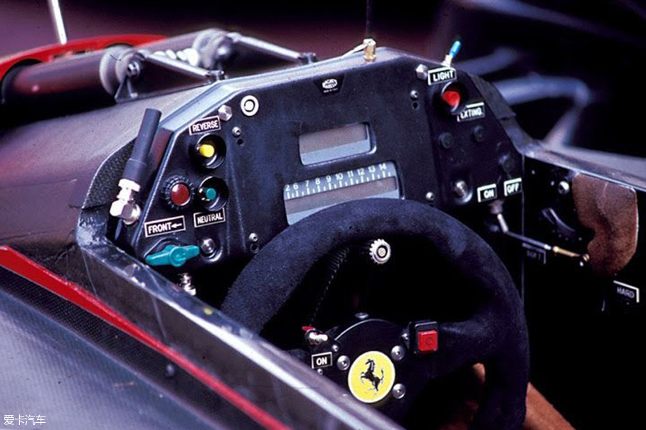 F1 steering wheel