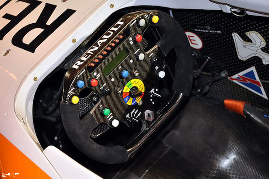 F1 steering wheel