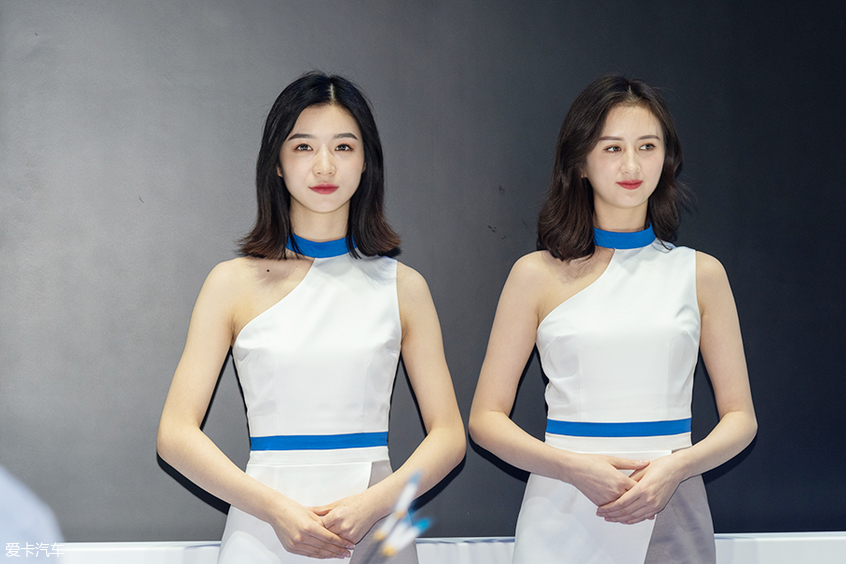 2019上海车展比外模还有看头的中国妹子