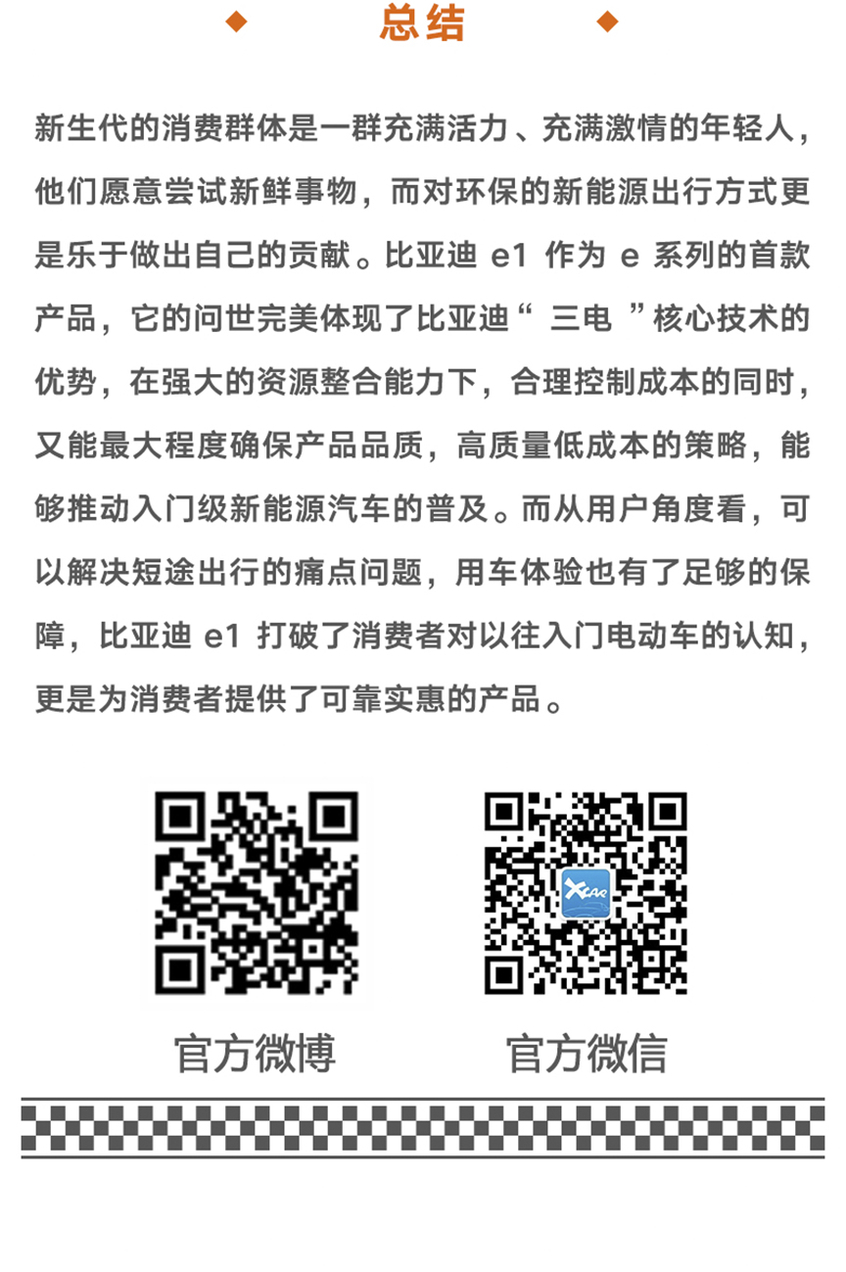 比亚迪e1信息图