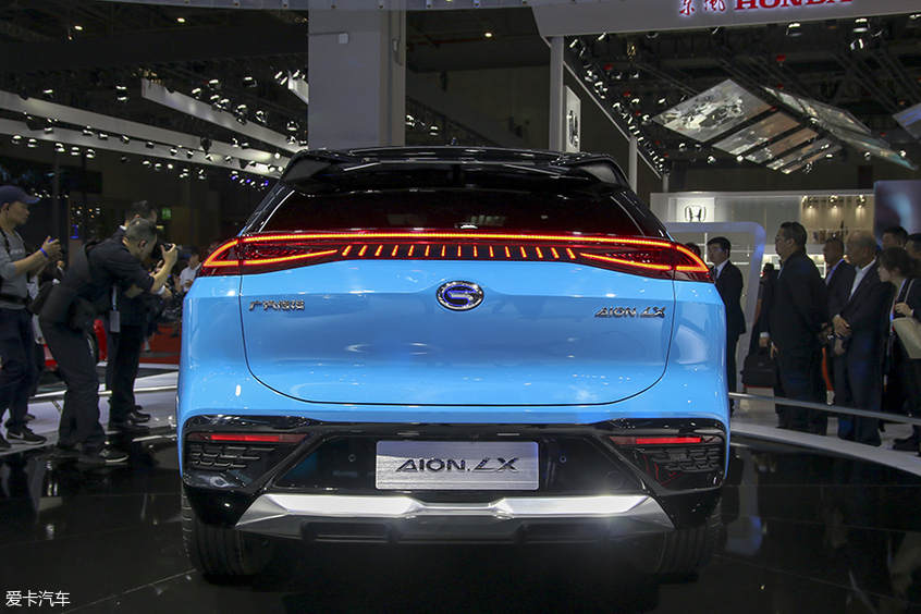 9s破百的suv 实拍广汽新能源aion lx