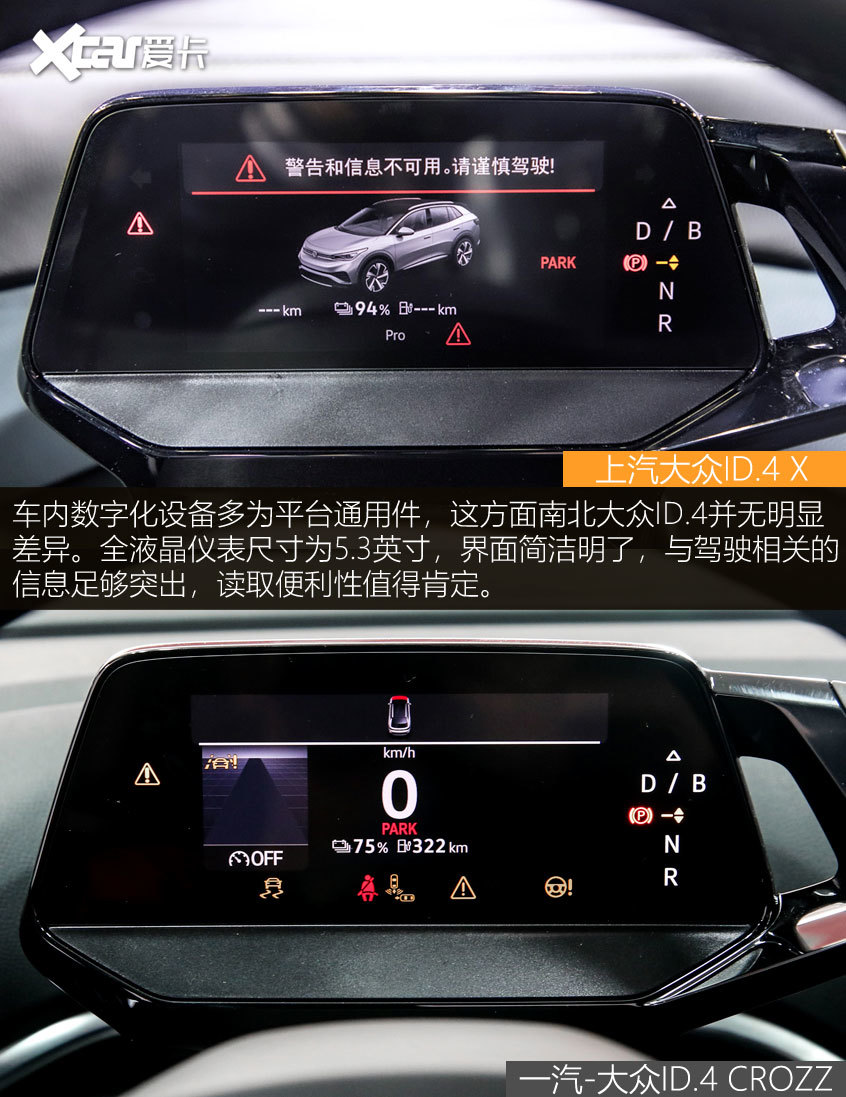 ID.4 X對比ID.4 CROZZ