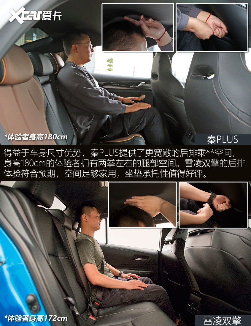 秦PLUS對比雷凌雙擎