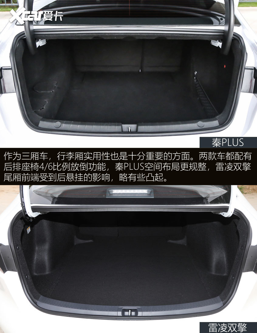 秦PLUS對比雷凌雙擎