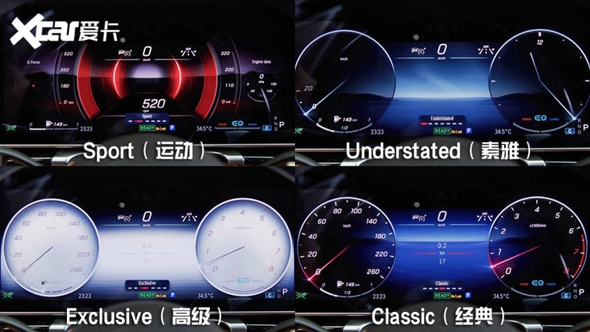 全新奔驰S级MBUX系统