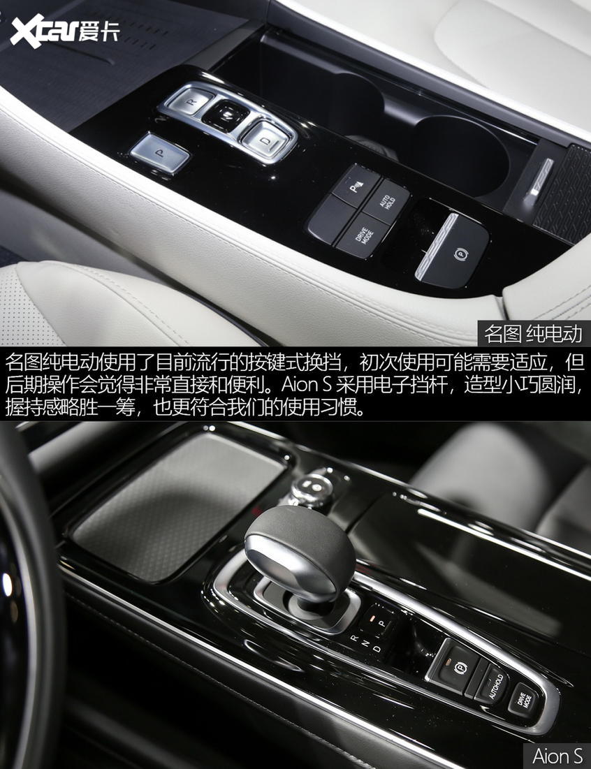 名圖純電動對比AION S