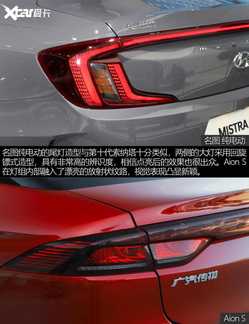 名圖純電動(dòng)對(duì)比AION S