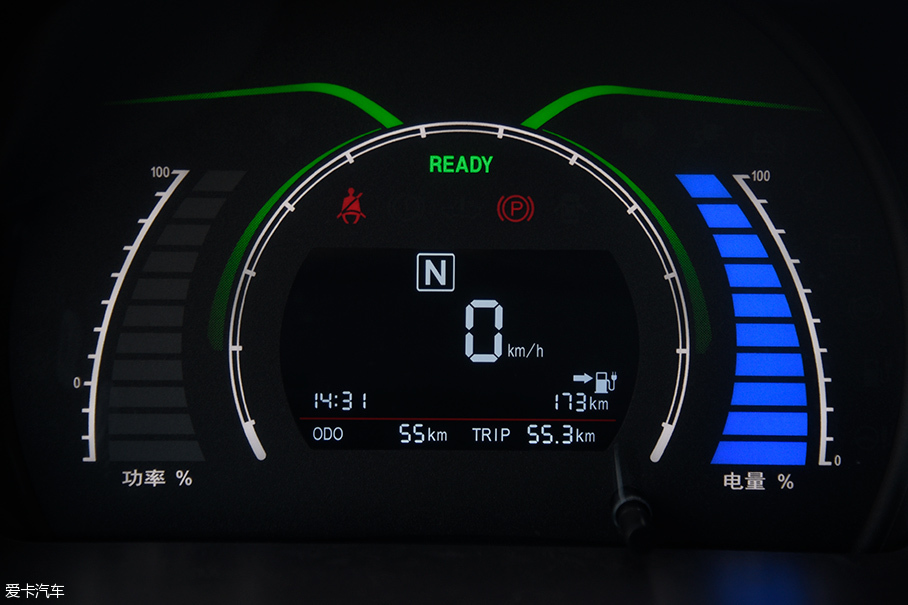 解讀北汽新能源EC180圖