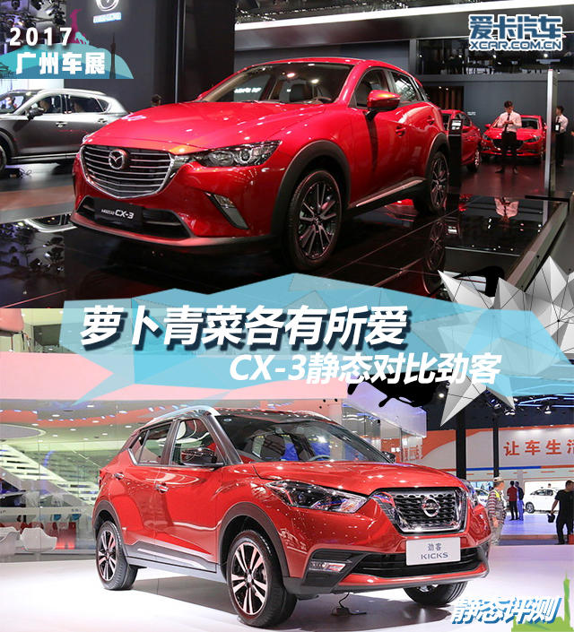 CX-3 对比 劲客