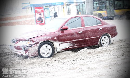 雪天行车