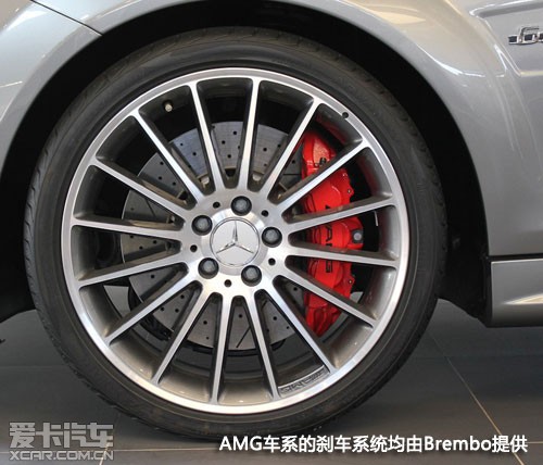 奔驰AMG车系的刹车系统一直由Brembo提供