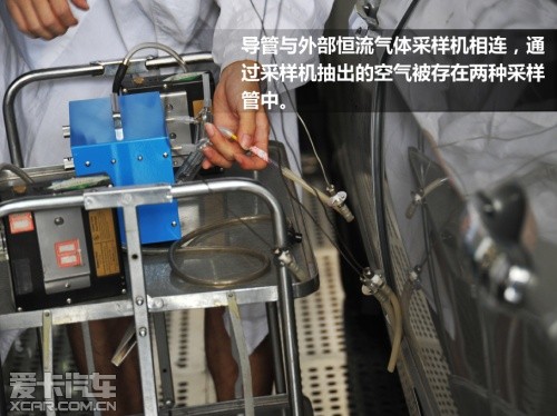 国标级检测 跟踪报道车内空气质量试验