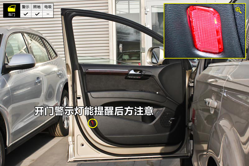 奥迪q7 3.0tfsi舒适型 车门