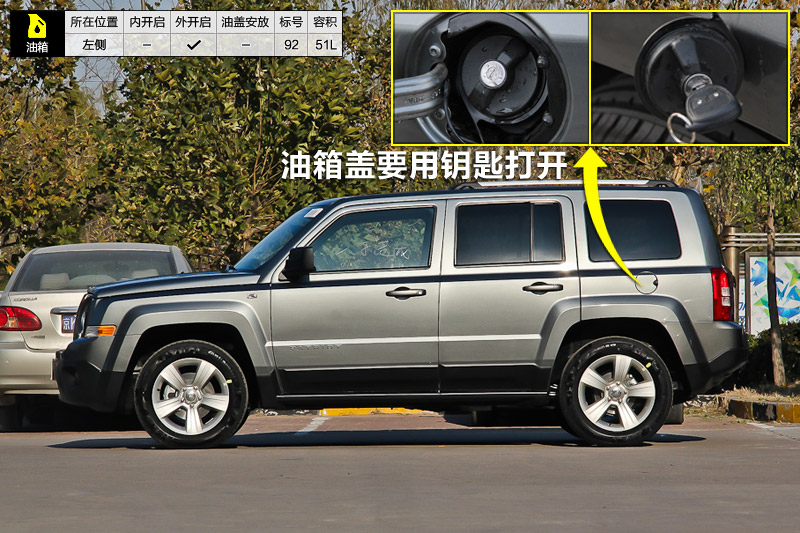 图】2013款自由客 2.4L 四驱豪华导航版油箱盖