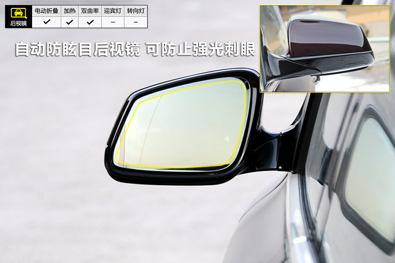 【图】2013款宝马5系GT 535i 典雅版后视镜_