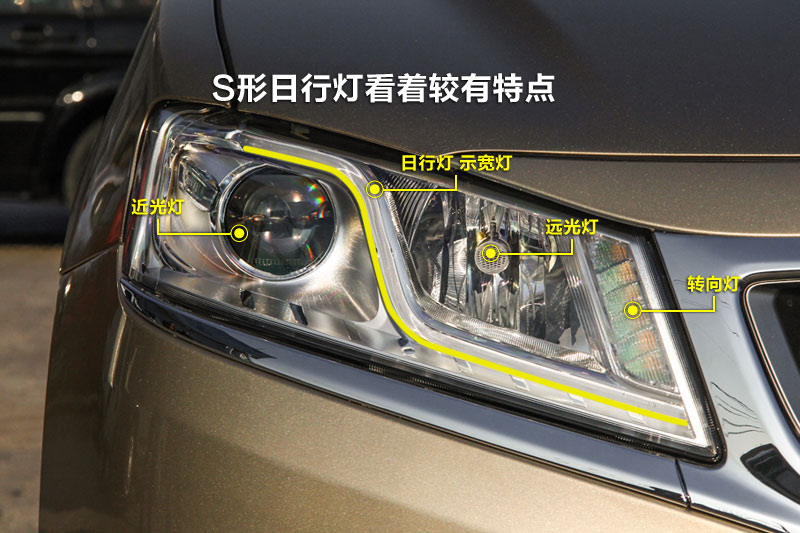 吉利汽车 博瑞gc9 车灯 高清图片