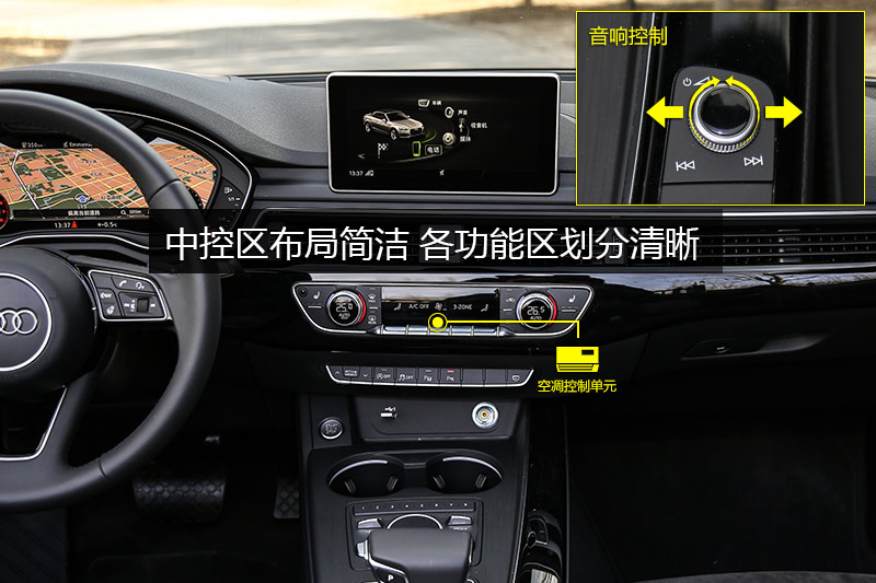 【图】2017款奥迪a5敞篷 cabriolet 40 tfsi中控区_奥迪a5敞篷全车