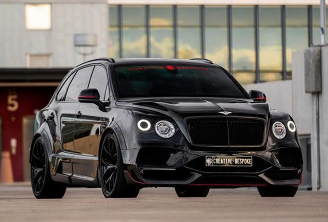 宾利添越改装版官图发布 搭载4.0T V8发动机