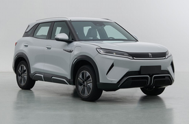 比亚迪全新纯电SUV，元UP实车曝光，外观跟宋L很像