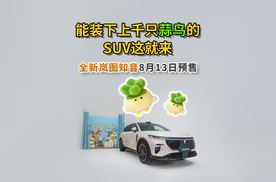 大空间SUV！全新岚图知音8月13日开启预售
