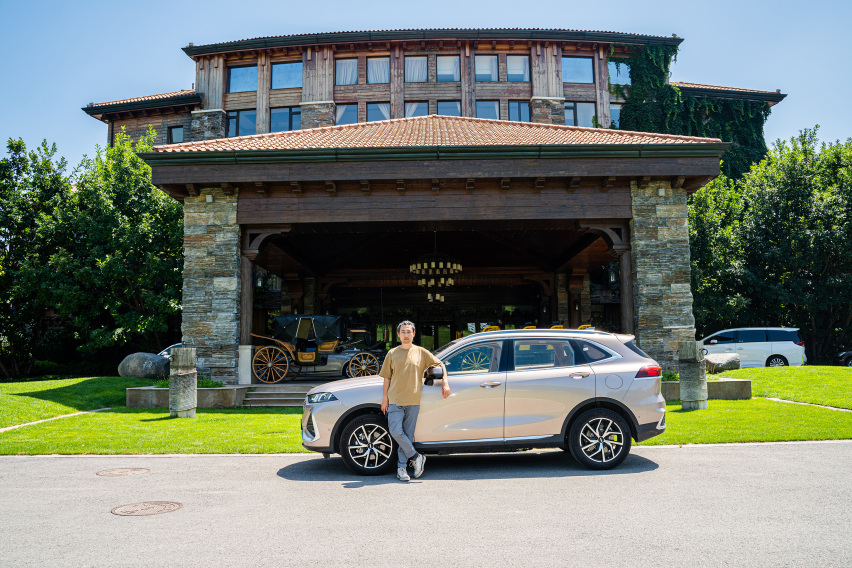 自驾奶爸座驾拿铁DHT-PHEV 夏日玩耍露营在金海湖碧波岛