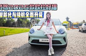 试驾2025款欧拉好猫 智能化与续航全面升级
