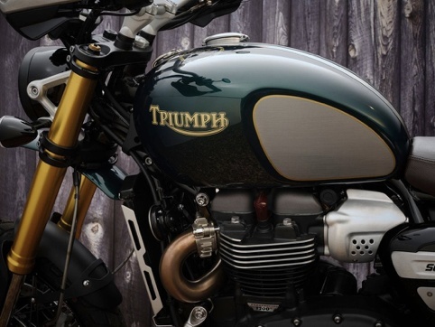 2022凯旋Scrambler 1200，英伦复古越野改款亮