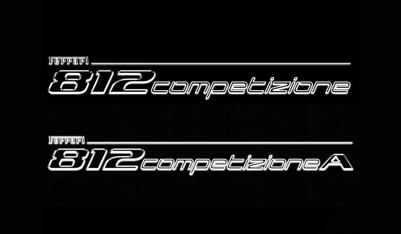 法拉利812高性能特别版或命名competizione