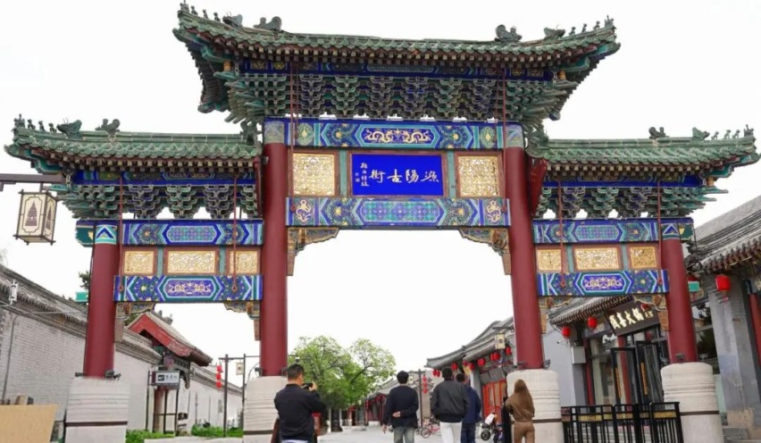 逛千年古刹游鲁班庙 驾揽境探访蓟县古城