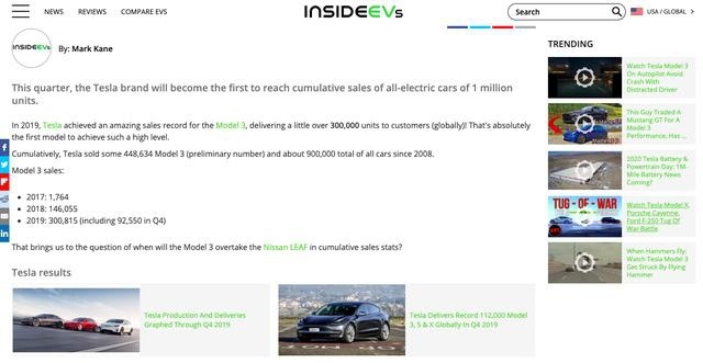 还纠结买不买？Model 3一季度将迈过50万辆大关