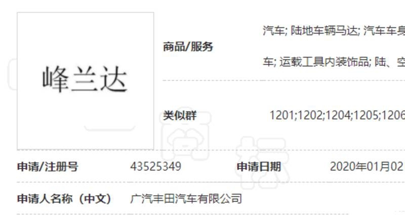广丰孕育“兰达家族”第三胎  或推出“峰兰达”