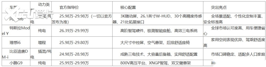 25-30 万中大型新能源 SUV：家庭用车实用参考