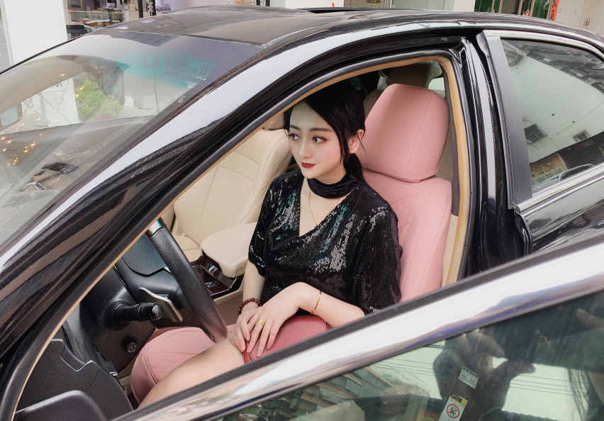 女神专属的汽车座套