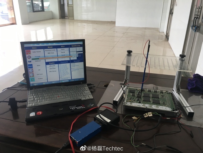 奔驰CL600 5.5T德国Techtec刷电脑刷ECU改装