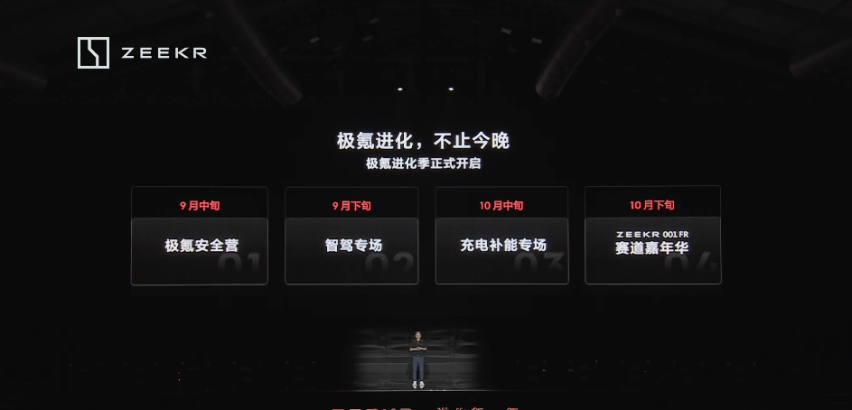 最速量产纯电车001 FR开启预订 极氪进化日发布5大核心科技