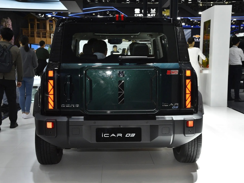 奇瑞新能源iCAR 03公布预售价格 14万起 有四驱