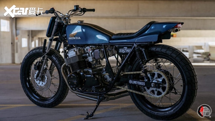 定制|竞技咖啡复古混搭风:跨时代的定制改装-本田cb750-爱卡汽车爱咖