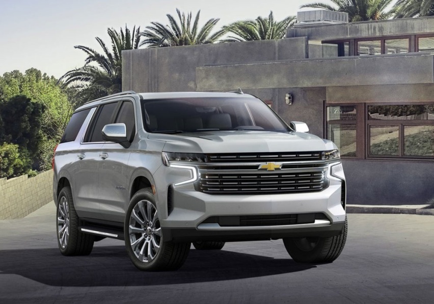 全尺寸终极SUV 2021款雪佛兰Suburban官图发布