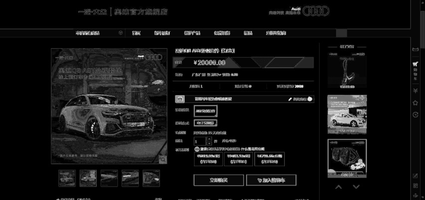 Q8 升级套件预定界面