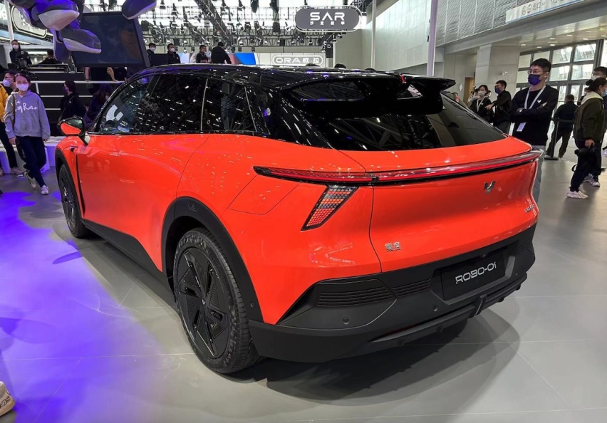 2022广州车展丨集度ROBO-01量产版发布 基于SEA浩瀚平台打造