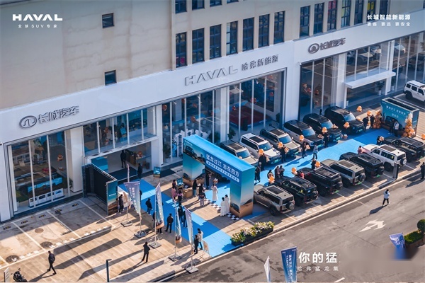 哈弗猛龙洛阳集中交付仪式举行  属于你的猛龙来了-图3
